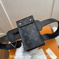 Louis Vuitton Discovery Bumbag Monogram Eclipse Canvas bag lv corss body LVXLOL 