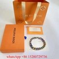               Men's Fashion jewellery     hain links Patches bracelet gift US 10