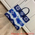               Onthego Bag     onogram canvas GM vuitton totes luxury handbag    8