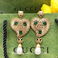 Wholesale drop earrings Pearl Double G earrings gold stud earrings fashion gift 