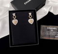 Chanel Metal Glass Pearl Earrings Chanel CC Pearl Chanel jewelry Crystal summer 