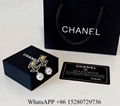 Chanel Metal Glass Pearl Earrings Chanel CC Pearl Chanel jewelry Crystal summer 