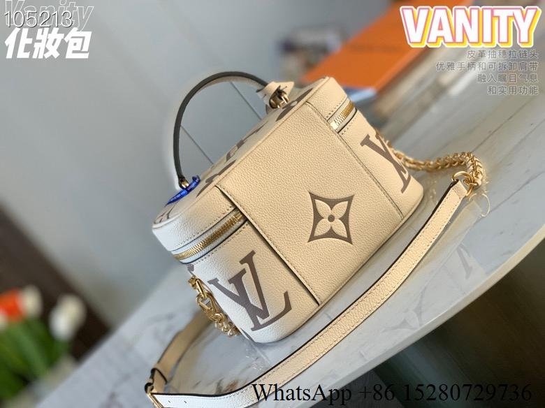               Vanity Case PM in Giant Monogram leather bag Nice Vanity discount  3