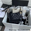 Sell Chanel Gabrielle HOBO handbag women shoulder bag outfit aged calfskin sale 