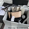 Sell Chanel Gabrielle HOBO handbag women shoulder bag outfit aged calfskin sale 