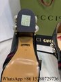 Women's       leather Horsebit Mid-heel loafer pumps block heel online shop sale 5