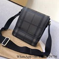 Sell          Edgware Messenger bag          london check leather crossbody bag  1