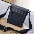 Sell          Edgware Messenger bag          london check leather crossbody bag  8