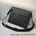 Sell          Edgware Messenger bag          london check leather crossbody bag  12