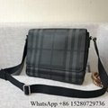 Sell          Edgware Messenger bag          london check leather crossbody bag  17
