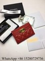 Sell Chanel Classic Card Holder grained Calfskin coin purse caviar black women