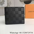 Louis Vuitton wallet slender wallet multiple wallet damier monogram men wallet 