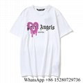 Sell Palm Angels Sprayed heart logo T-shirts Angels dubai palm beach bear shirt