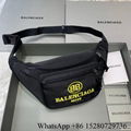 Shop Balenciaga logo-patch belt bag balenciaga waist bag men fanny pack luxury  