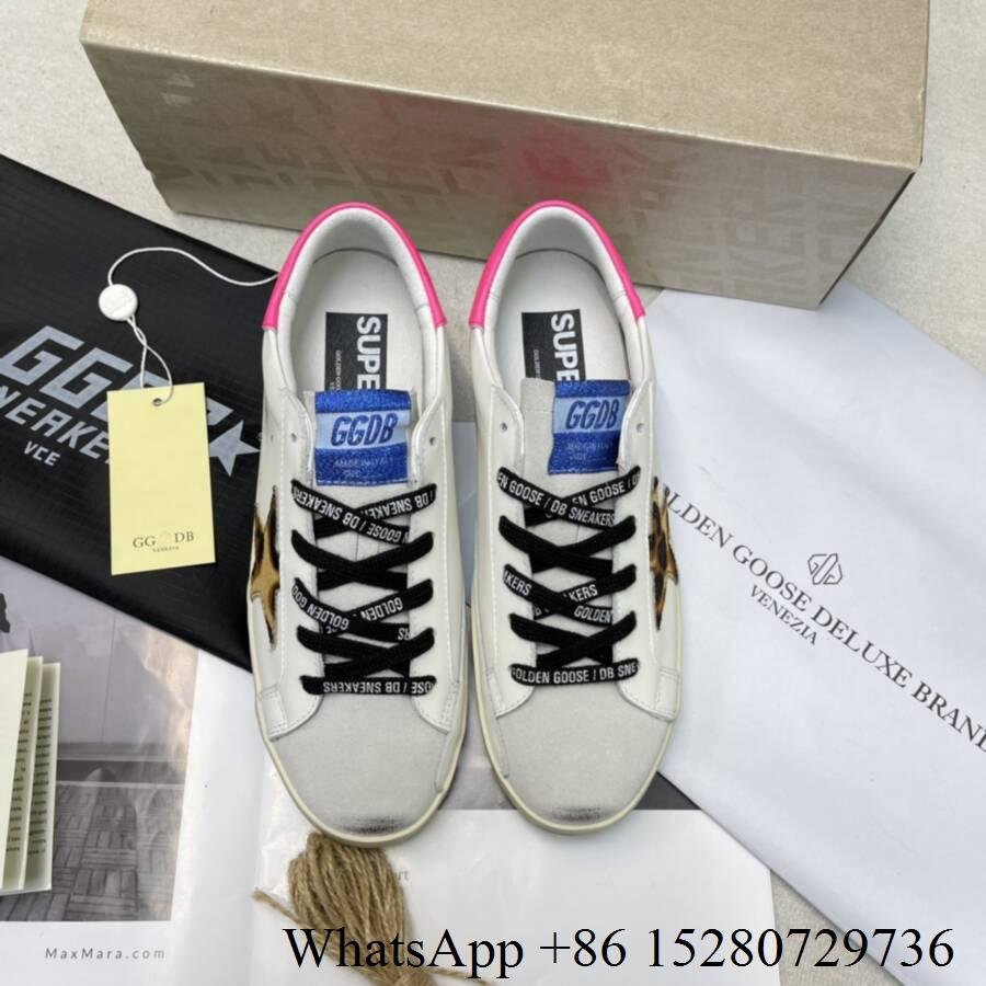 Sell Golden Goose Superstar low-top sneakers GGDB Leather sneaker silver glitter