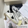 Sell Golden Goose Superstar low-top sneakers GGDB Leather sneaker silver glitter 7