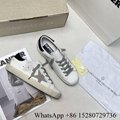 Sell Golden Goose Superstar low-top sneakers GGDB Leather sneaker silver glitter 17