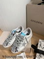 Sell Golden Goose Superstar low-top sneakers GGDB Leather sneaker silver glitter 20