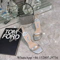 Shop Jimmy Choo heels black suede pump platform sandals women luxury heel price