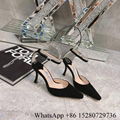 Shop Jimmy Choo heels black suede pump platform sandals women luxury heel price