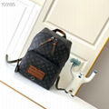 Sell               Backpack zipper men's leather discovery backpack monogram bag 13