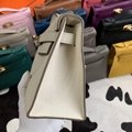 Hermes Kelly Pochette bag，Kelly clutch hermes birkin leather bag， mini kelly