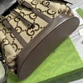 Sell       Jumbo GG Canvas Backpack in Beige brown GG wool backpack high qulaity 5