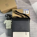 Hot sale Gucci GG Supreme messenger bag leather crossbody bag gucci satchel mens