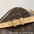 Louis Vuitton Keepall 55 Bandouliere in Monogram Canvas Eclipse Carryall Duffle 