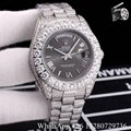 Shop Rolex watches Oyster Perpetual DAY-DATE Diamond bezel watch white 39mm      4