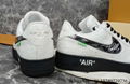 Shop               x      Air Force 1 custom      sneaker vuitton virgil abloh   4