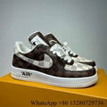 Shop               x      Air Force 1 custom      sneaker vuitton virgil abloh   13