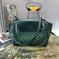 Shop Goyard Goyardine Rouette Soft bag PM  BLACK women bag high quality on sale  7