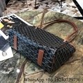 Shop Goyard Goyardine Rouette Soft bag PM  BLACK women bag high quality on sale  15