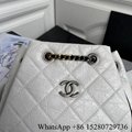 Shop Chanel gabrielle small backpack bag Chanel aged calfskin leather bag black 