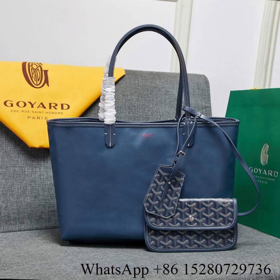 Goyard Reversible Tote Bag Goyard double sided tote st louis tote leather UAE    2