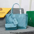 Goyard Reversible Tote Bag Goyard double sided tote st louis tote leather UAE   