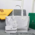 Goyard Reversible Tote Bag Goyard double sided tote st louis tote leather UAE   