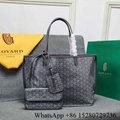 Goyard Reversible Tote Bag Goyard double sided tote st louis tote leather UAE   