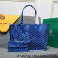 Goyard Reversible Tote Bag Goyard double sided tote st louis tote leather UAE   