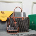 Goyard Reversible Tote Bag Goyard double sided tote st louis tote leather UAE   