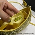 Shop       Cleo satin bag with appliques       crystal embellished satin bag 4