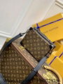 Shop Louis Vuitton Handle Soft Trunk Monogram Macassar bag men lv handle trunk 