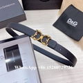 Hot sale luxury leather belt DG Baroque