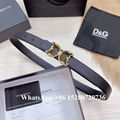 Hot sale luxury leather belt DG Baroque logo belt calfskin belt women DG belt   