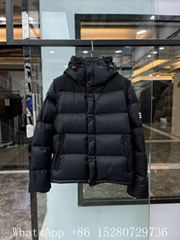 Shop          Down Coat Detachable Sleeve Hooded Puffer Jacket winter outwear 