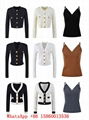 Shop Balmain Ribbed Knit Cardigan,Balmain Button,Detailed long sleeved sweater  2