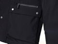 Zegna black down jacket,Zegna hooded padded jacket,Men's down puffer jacket sale