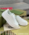 Gucci Chunky leather sneakers white,men's GG sneaker,Gucci Chunky B sneaker,