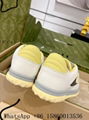       men's Mac80 sneaker in off white leather,      low top sneaker,yellow  5